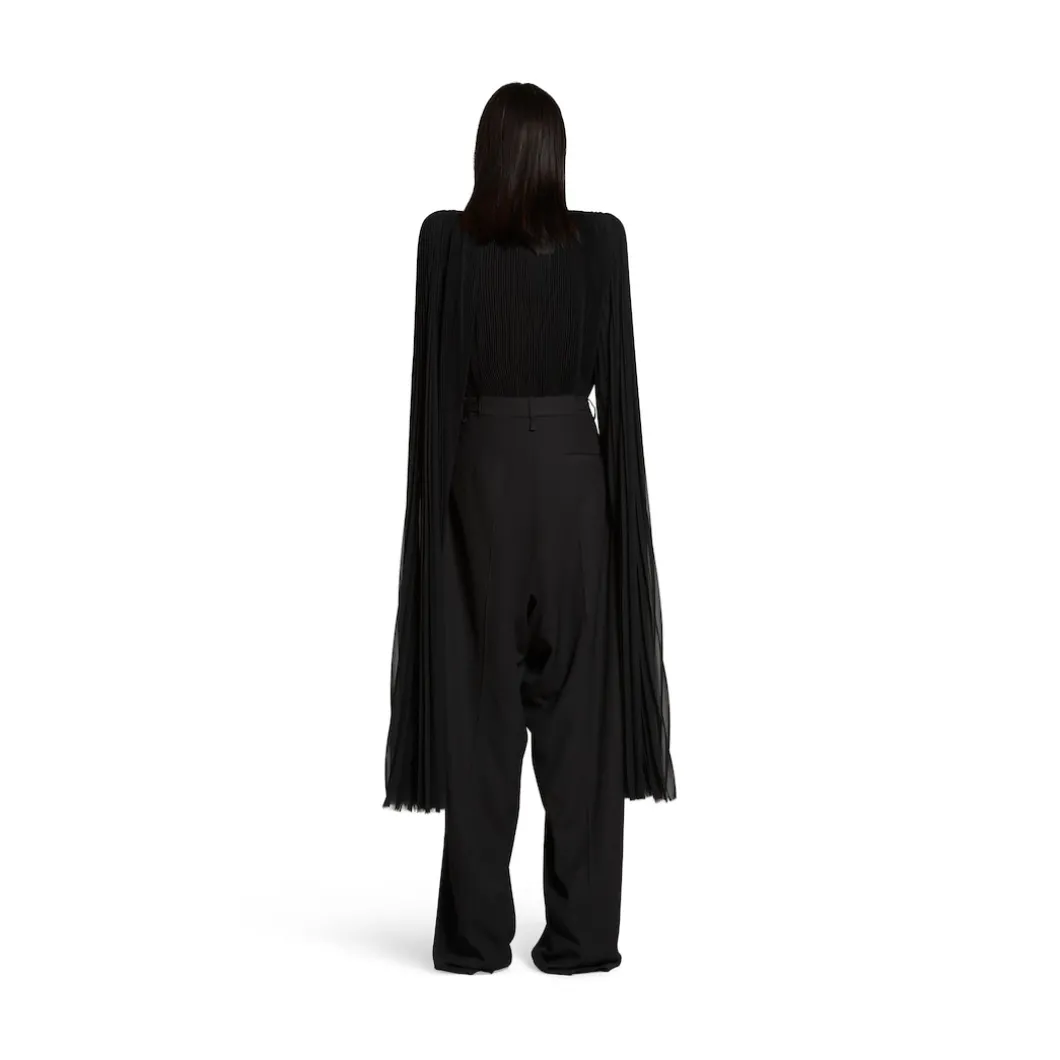 Skater Tailored Pants in Black
