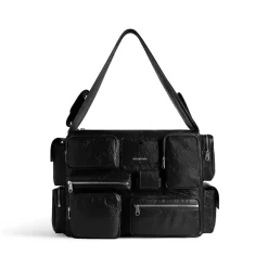 Superbusy Large Sling Bag  in Black
