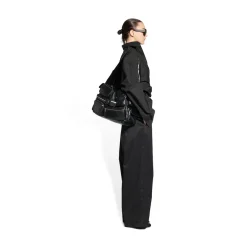 Superbusy Large Sling Bag  in Black