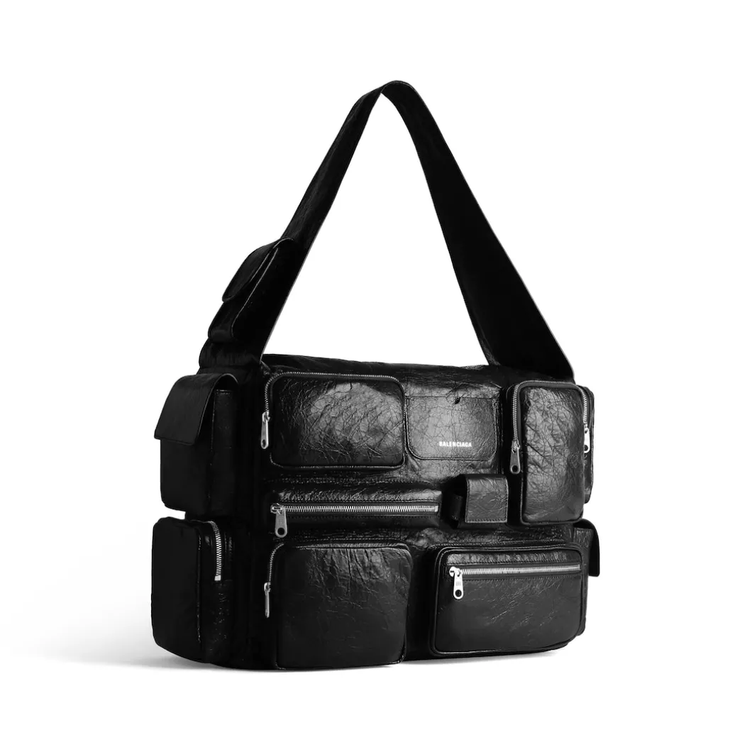 Superbusy Large Sling Bag in Black