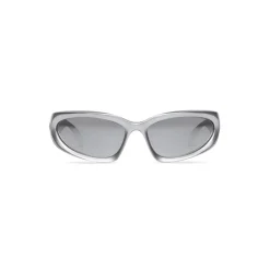 Swift Oval Sunglasses in Silver