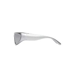 Swift Oval Sunglasses in Silver