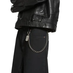 Tags Trouser Chain  in Antique Silver