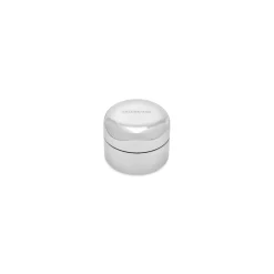Travel Candle in Silver/white