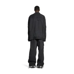 Unity Sports Icon Patchwork Jacket in Black