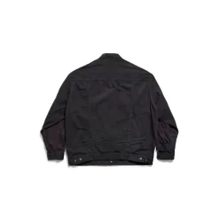 Unity Sports Icon Patchwork Jacket in Black