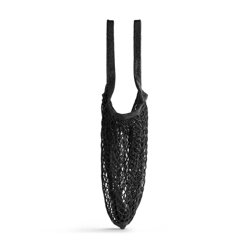 Women's 24/7 Large Bag With Rhinestones in Black