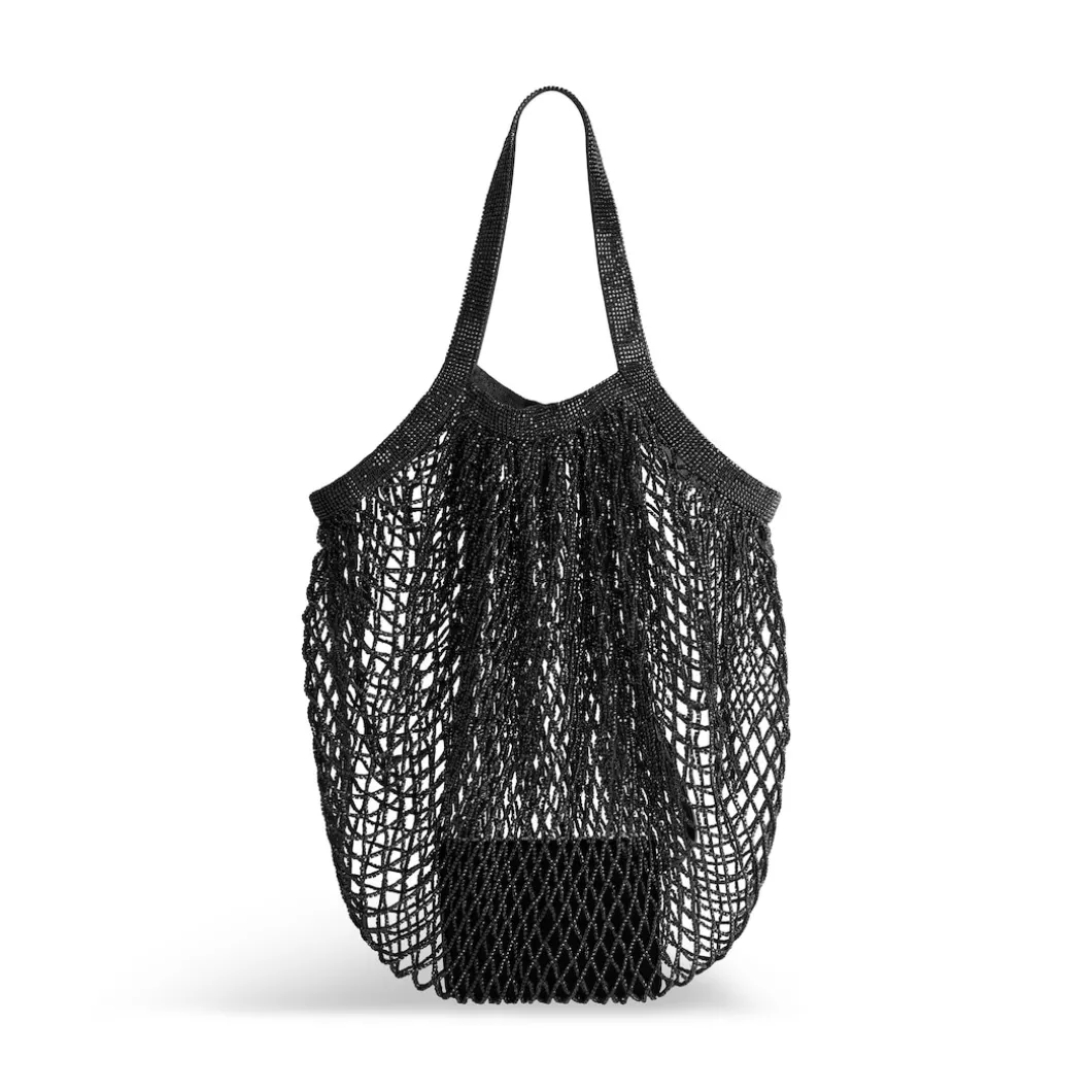 Women's 24/7 Large Bag With Rhinestones in Black