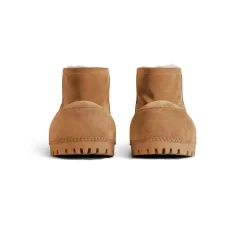Women's Alaska Fur Bootie in Brown
