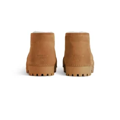 Women's Alaska Fur Bootie in Brown