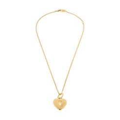 Women's Amour Heart Necklace  in Gold