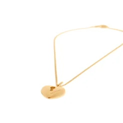 Women's Amour Heart Necklace  in Gold