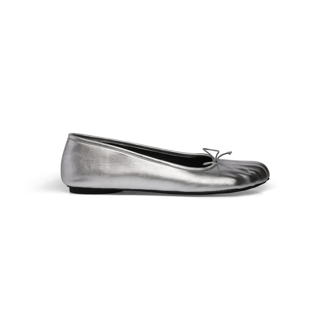 Women's Anatomic Ballerina Metallized in Silver