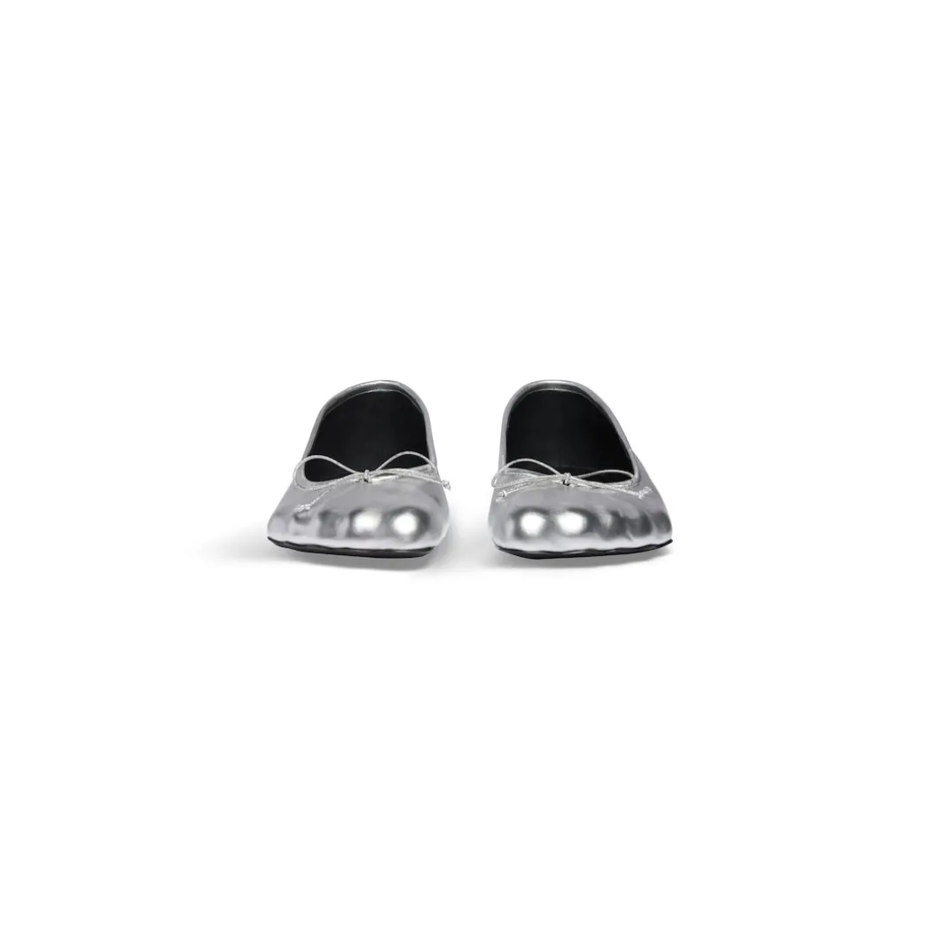 Women's Anatomic Ballerina Metallized in Silver