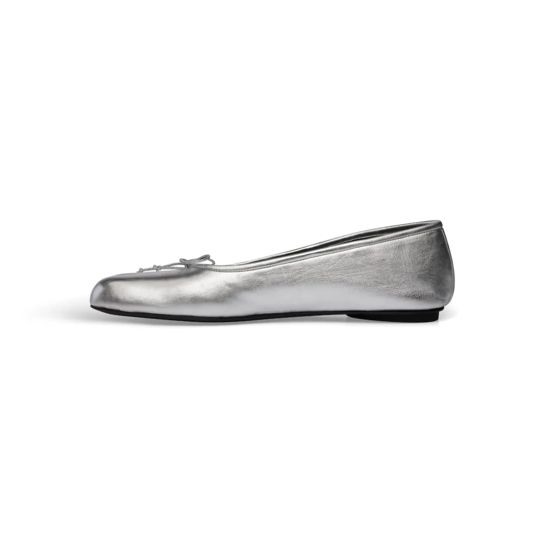 Women's Anatomic Ballerina Metallized in Silver