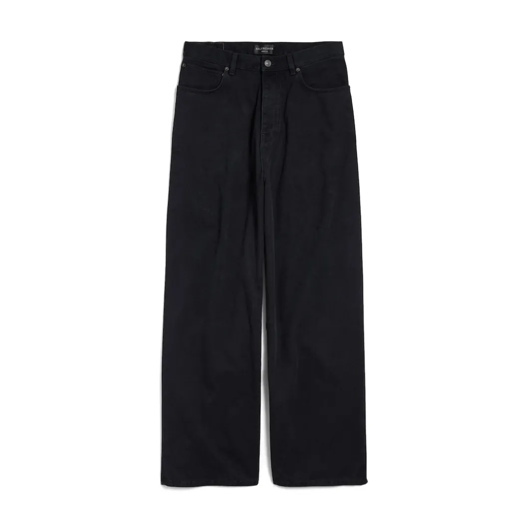 Women's Baggy Pants in Black