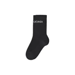 Women's Balenciaga Socks in Black/white
