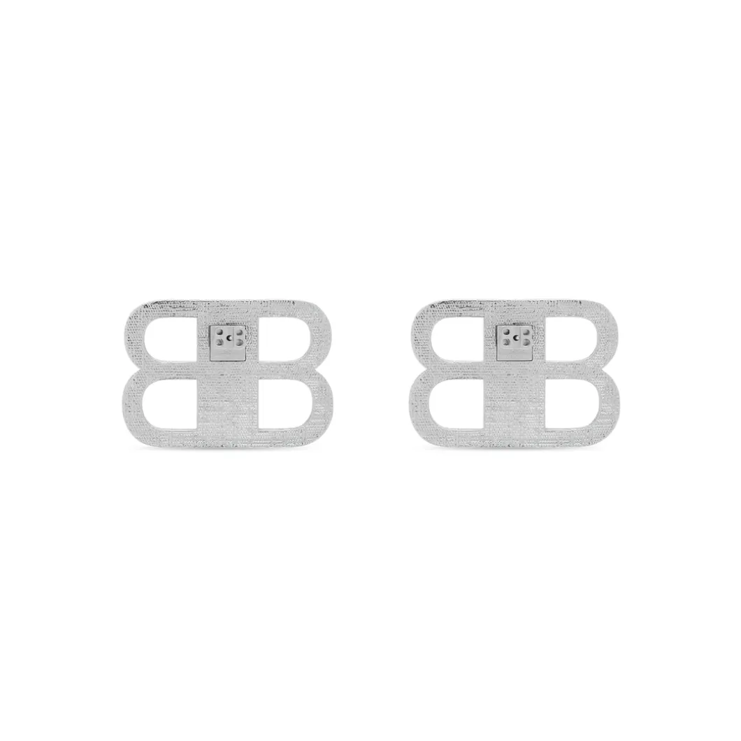Women's Bb 2.0 Earrings in Silver