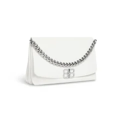 Women's Bb Soft Large Flap Bag  in Optic White