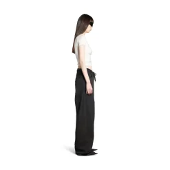 Women's Beverly Hills T-shirt Fitted in Off White/black