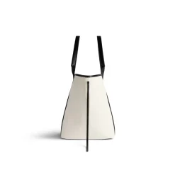 Women's Biarritz Large Tote Bag in Beige/black
