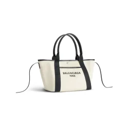 Women's Biarritz Medium Tote Bag  in Beige/black