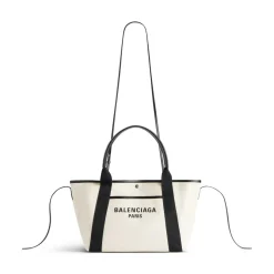 Women's Biarritz Medium Tote Bag  in Beige/black