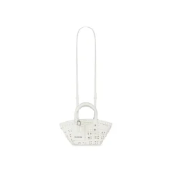 Women's Bistro Xxs Basket With Strap in White