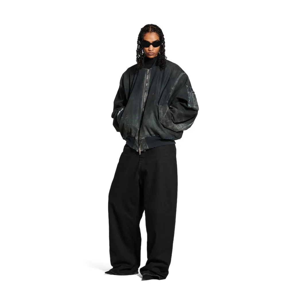 Women's Bomber Jacket in Blue