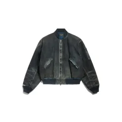 Women's Bomber Jacket in Blue