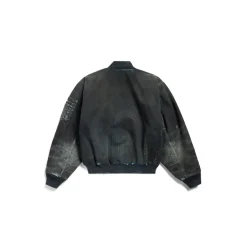 Women's Bomber Jacket in Blue