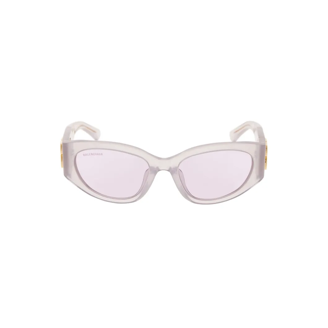 Women's Bossy Round Af Sunglasses in Light Pink