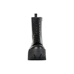 Women's Bulldozer Lace-up Boot in Black