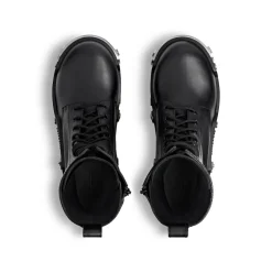 Women's Bulldozer Lace-up Boot  in Black