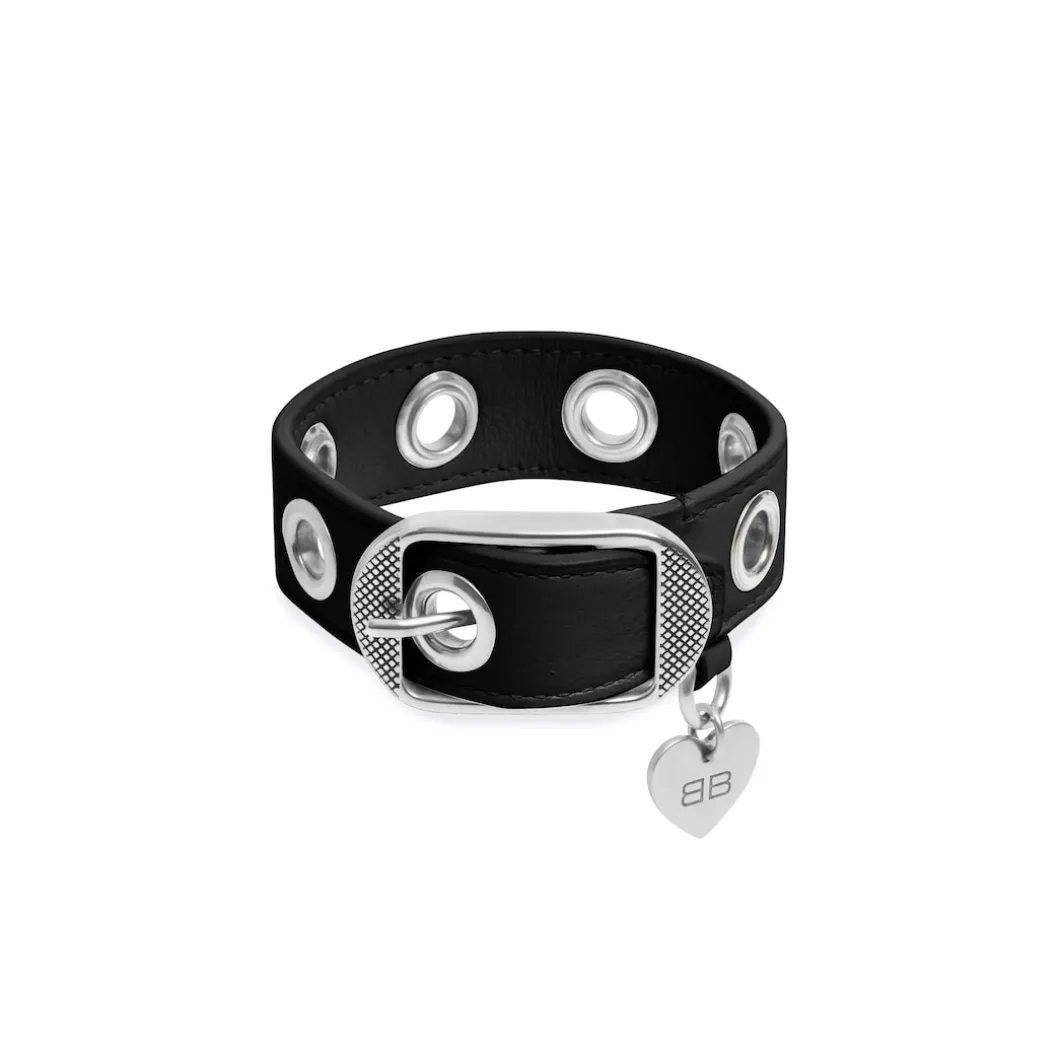 Women's Cagole Bracelet in Black