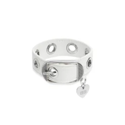 Women's Cagole Bracelet in White