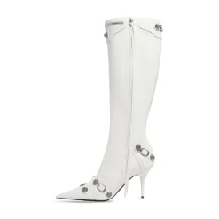 Women's Cagole 90mm Boot in Optic White