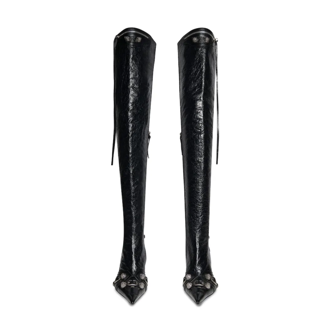 Women's Cagole 90mm Over-the-knee Boot in Black