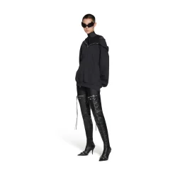 Women's Cagole 90mm Over-the-knee Boot in Black