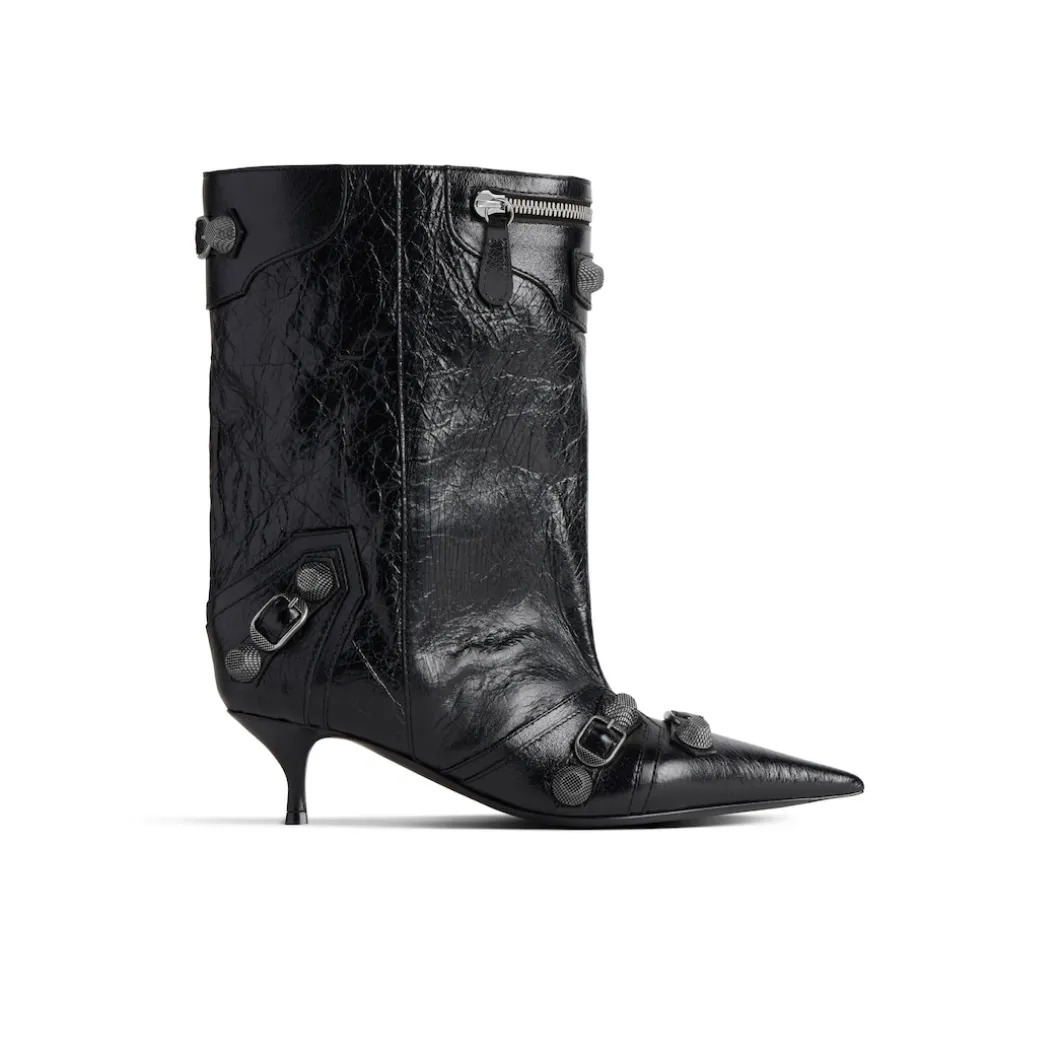 Women's Cagole Wide 50mm Bootie in Black