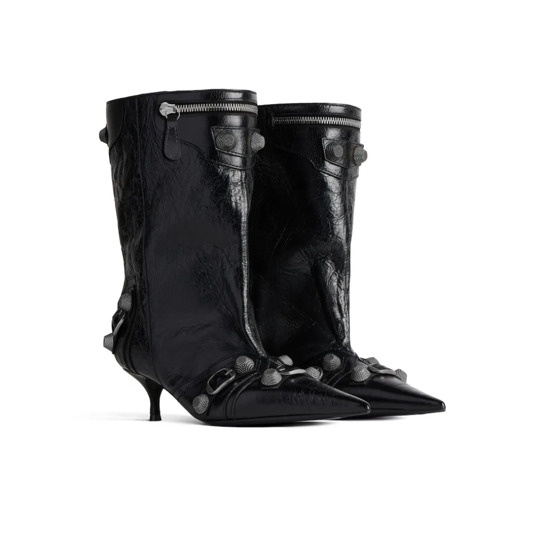 Women's Cagole Wide 50mm Bootie in Black