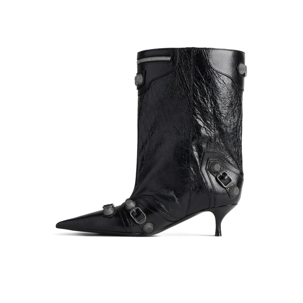 Women's Cagole Wide 50mm Bootie in Black