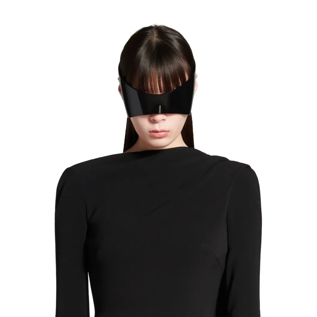 Women's Cape Gown in Black