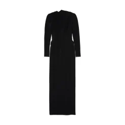 Women's Cape Gown in Black