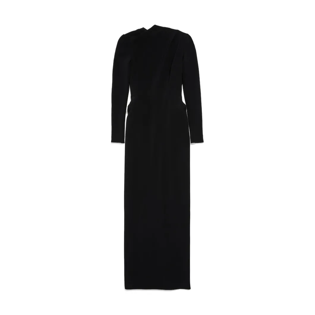 Women's Cape Gown in Black