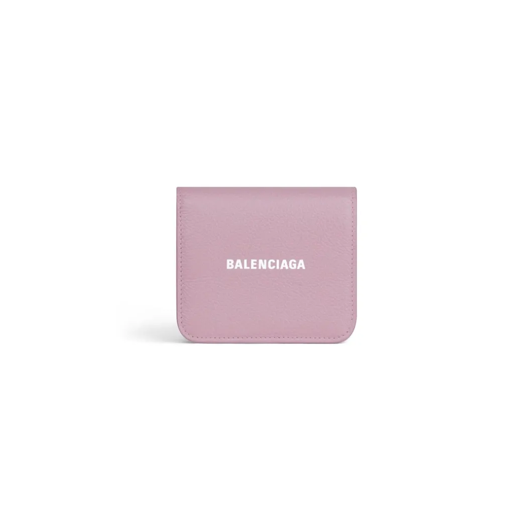 Women's Cash Flap Coin And Card Holder in Pink