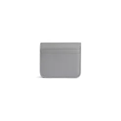 Women's Cash Flap Coin And Card Holder  in Grey/black