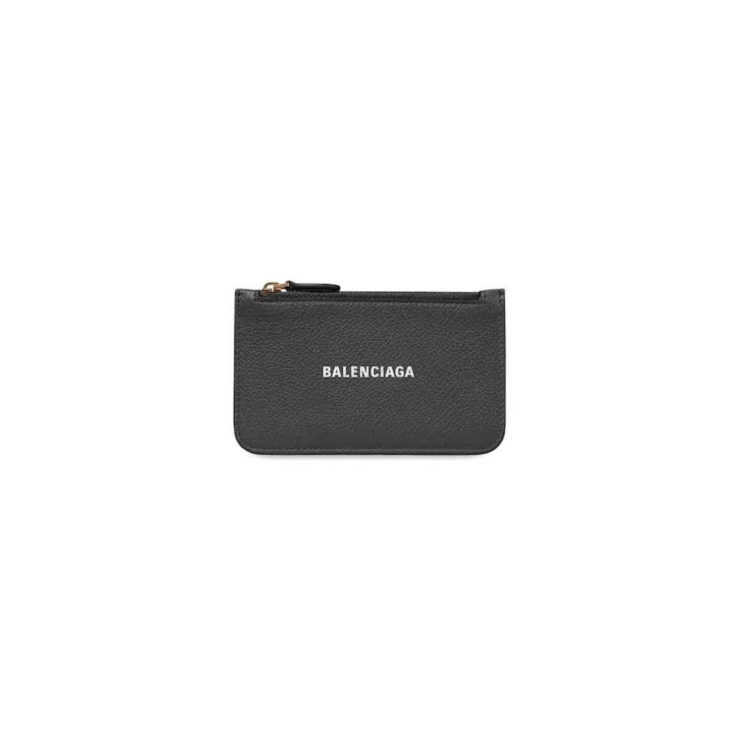 Women's Cash Large Long Coin And Card Holder in Black/white