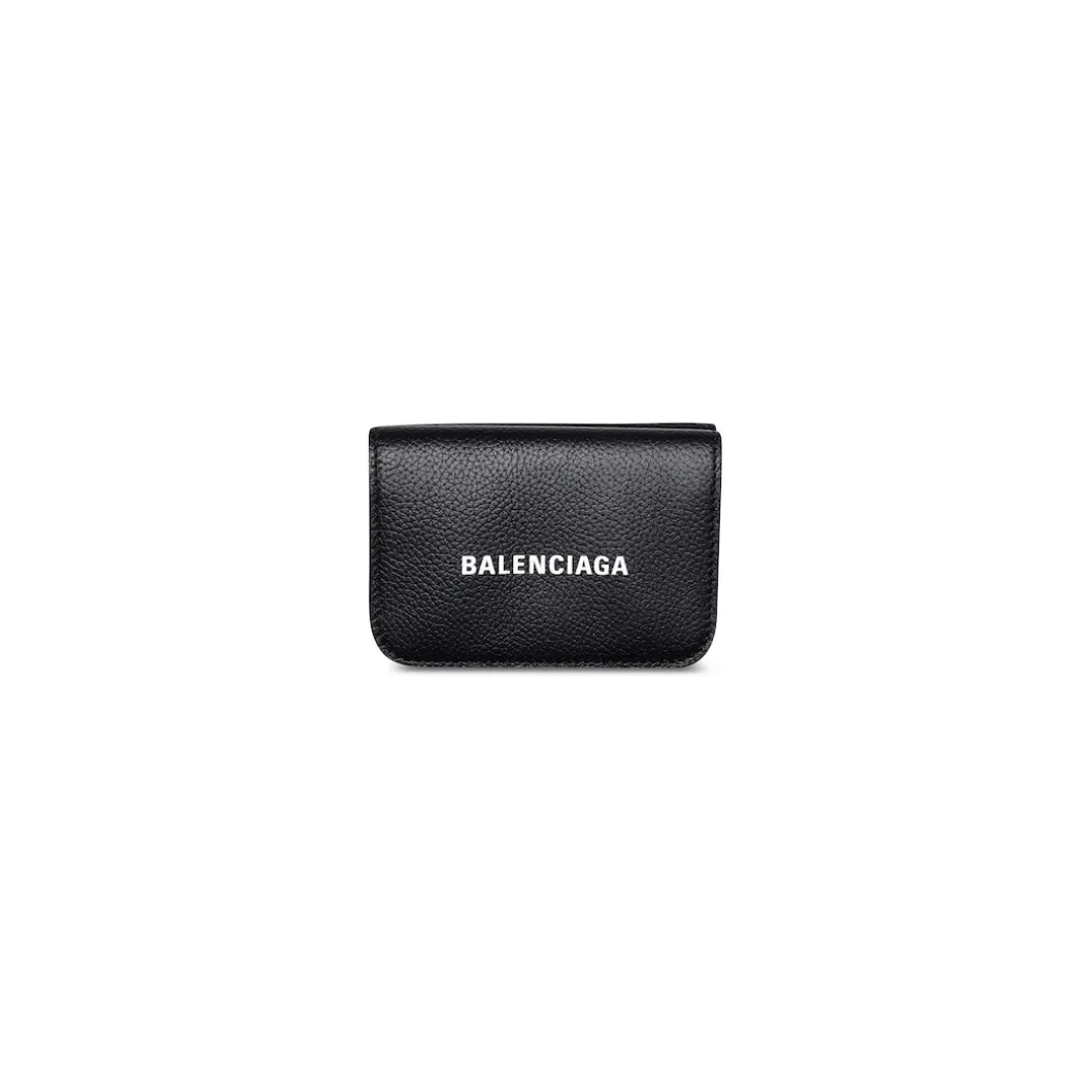 Women's Cash Mini Wallet in Black/white