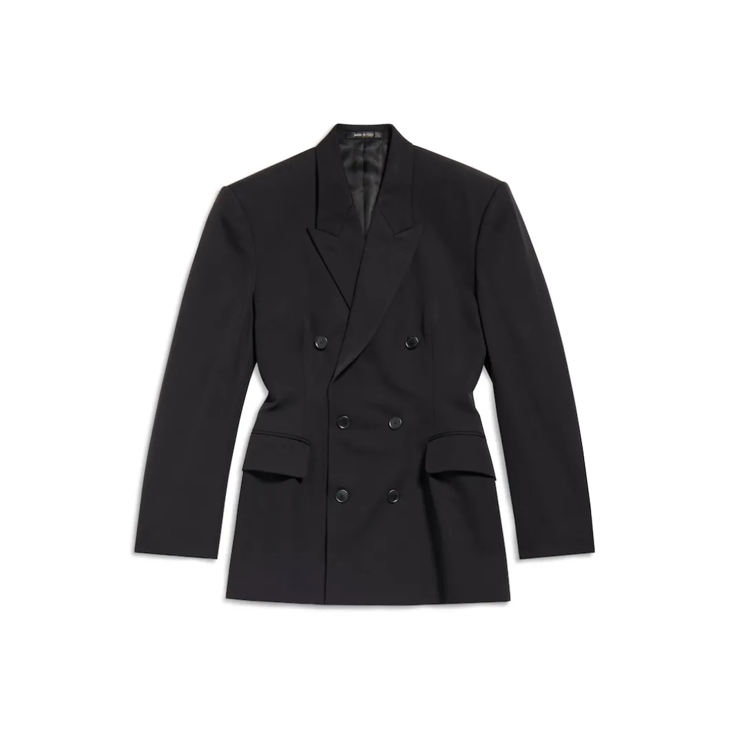 Women's Cinched Jacket in Black